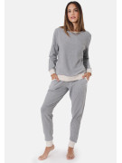 Triko s dlouhým rukávem CASUAL COMFORT MELANGE