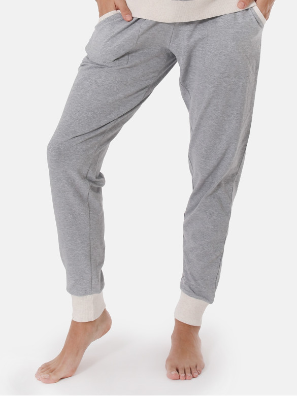 Kalhoty jóga CASUAL COMFORT MELANGE