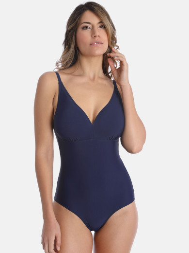 Jednodílné plavky BASIC NAVY