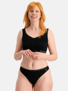3-PACK Tanga s krajkou bezešvá