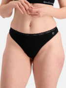 3-PACK Tanga s krajkou bezešvá