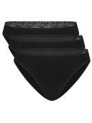 3-PACK  Kalhotky s krajkou bezešvé